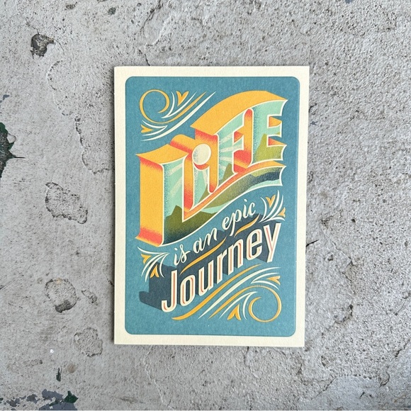 Life Is an Epic Journey Birthday Card by Hallmark - Picture 2 of 7